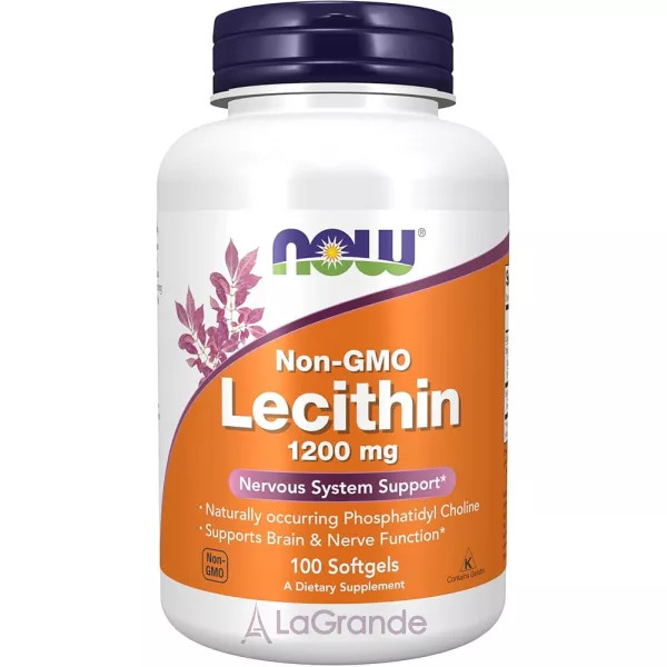Now Foods Lecithin 1200 mg ������� ������� 