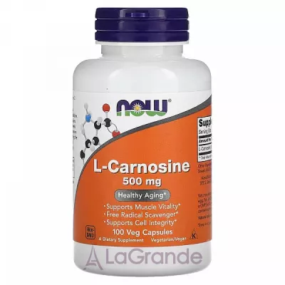 Now Foods L-Carnosine 500 mg   