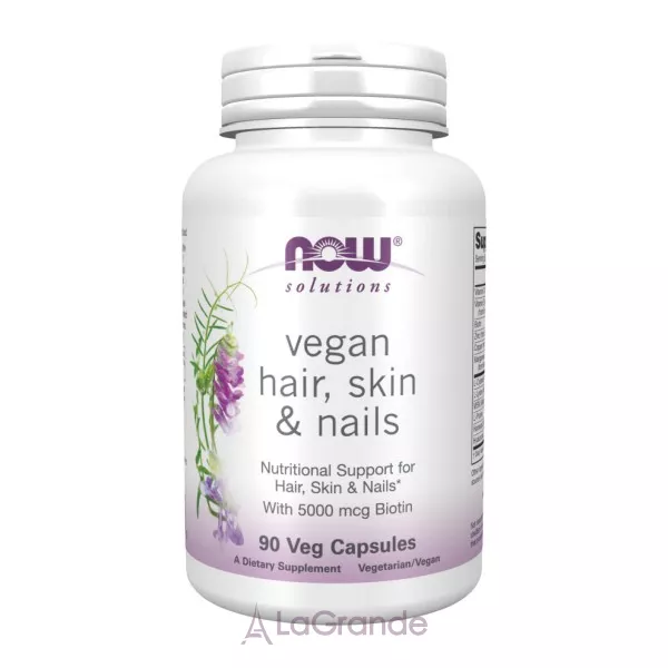 Now Foods Vegan Hair, Skin & Nails ������� ������� ��� ������'� �������, ���� �� �����