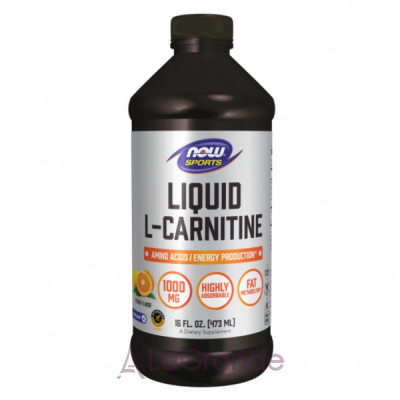 Now Foods Carnitine Liquid - 16 oz Citrus   