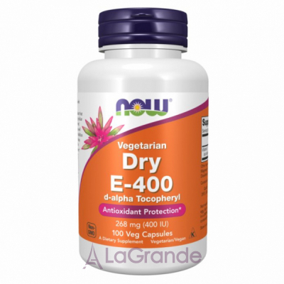 Now Foods DRY E-400   C   E