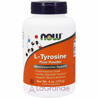 Now Foods L-Tyrosine Powder   L-  