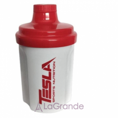 Tesla Shaker White-Red 300ml  