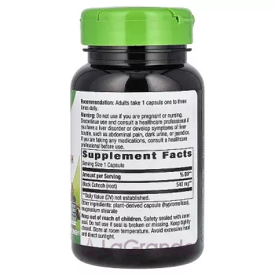 Nature's Way Black Cohosh Root  (), 540 