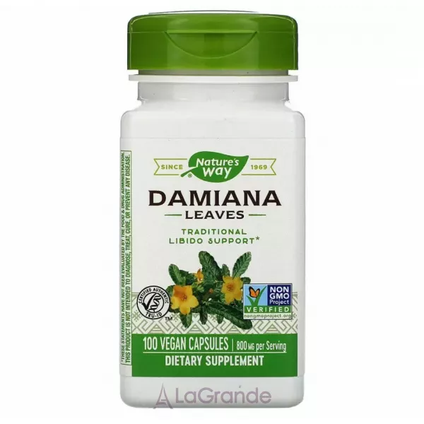 Nature's Way Damiana ������� 800 �� (400 �� �� �������)