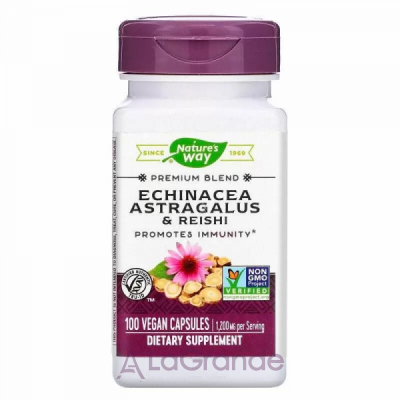 Nature's Way Echinacea Astragalus & Reishi ,   , 1200 