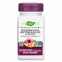 Nature's Way Echinacea Astragalus & Reishi ��������, �������� � �����, 1200 ��