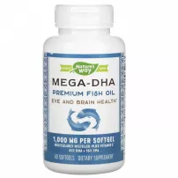 Nature's Way Mega DHA ���������� ���'����� ���� + ����� �