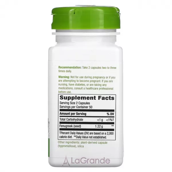 Nature's Way Fenugreek Seed �������� � �������� 1220 ��