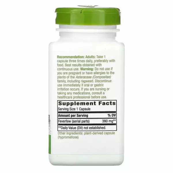 Nature's Way Feverfew Herb ϳ������ ������ 380 ��