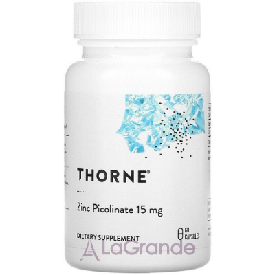 Thorne Research Zinc Picolinate 15 mg   