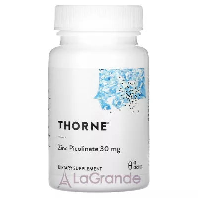 Thorne Research Zinc Picolinate 30 mg ĳ  