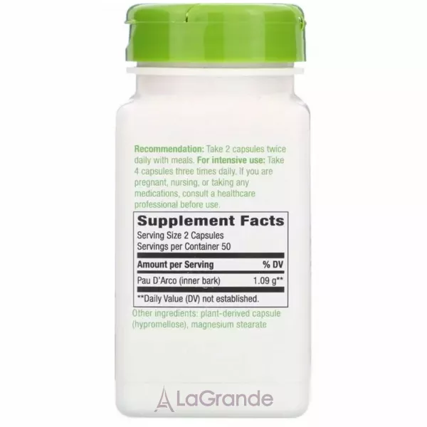 Nature's Way Pau d'Arco �� �'���� 545 ��