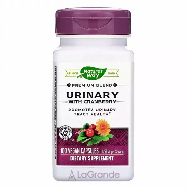 Nature's Way Urinary with Cranberry ������ ��� ������� �����, 1260 �� (420 �� �� �������)