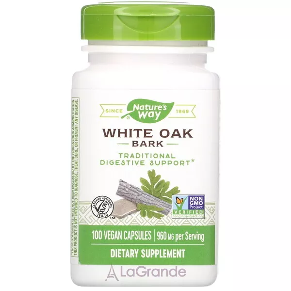 Nature's Way White Oak Bark ���� ����� ����, 960 ��