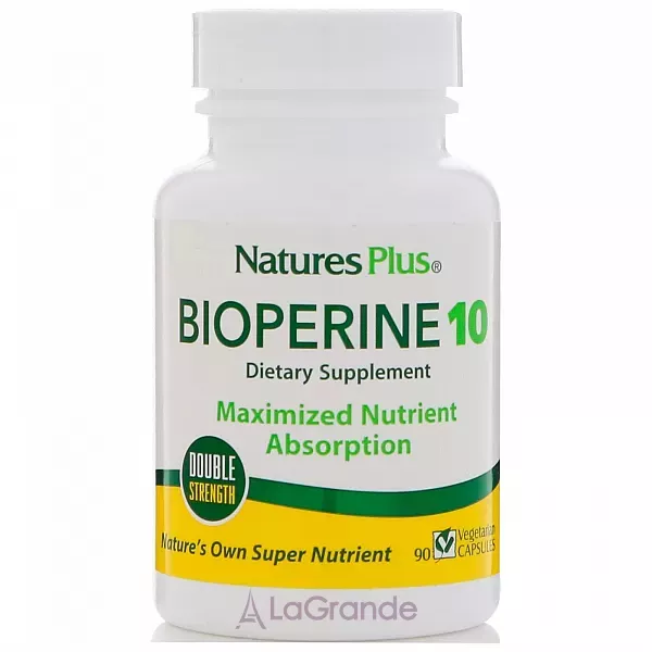NaturesPlus Bioperine �������� 10 ��