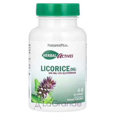 NaturesPlus Licorice (DGL)  , 500 