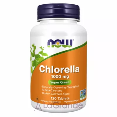 Now Foods Chlorella 1000mg    1000