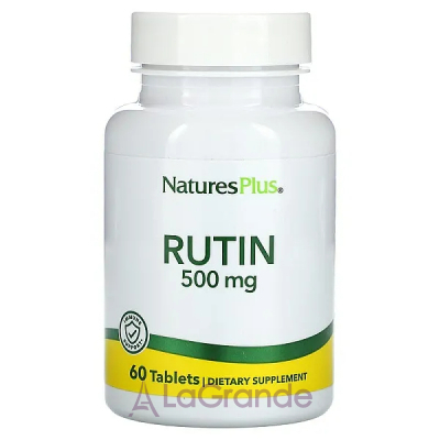 NaturesPlus Rutin 500 mg  500 