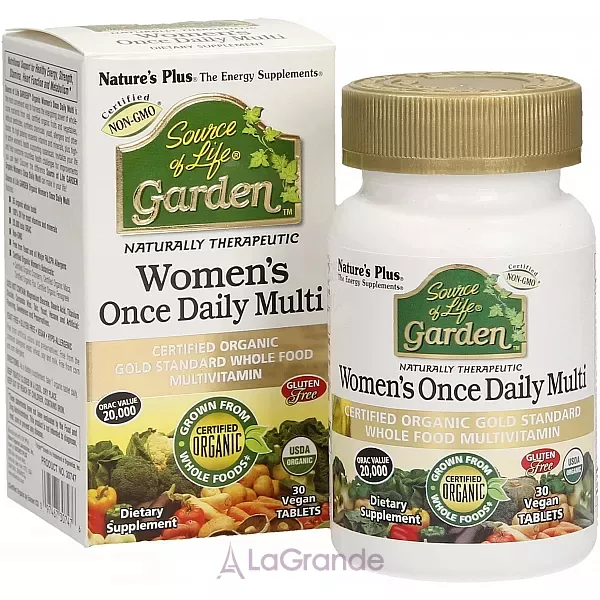 NaturesPlus Source of Life Garden Women's Once Daily Multi ���������� �������������� ��� ������