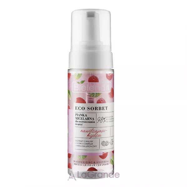 Bielenda Eco Sorbet Moisturizing & Soothing Micellar Foam Cleanser ̳������� ���� ��� �������� � ���������� ������