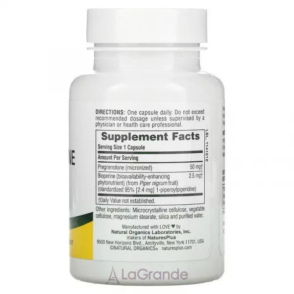 NaturesPlus Ultra Pregnenolone ����������� ������