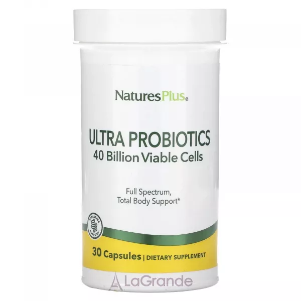 NaturesPlus Ultra Probiotics ���������, 40 ���� ���