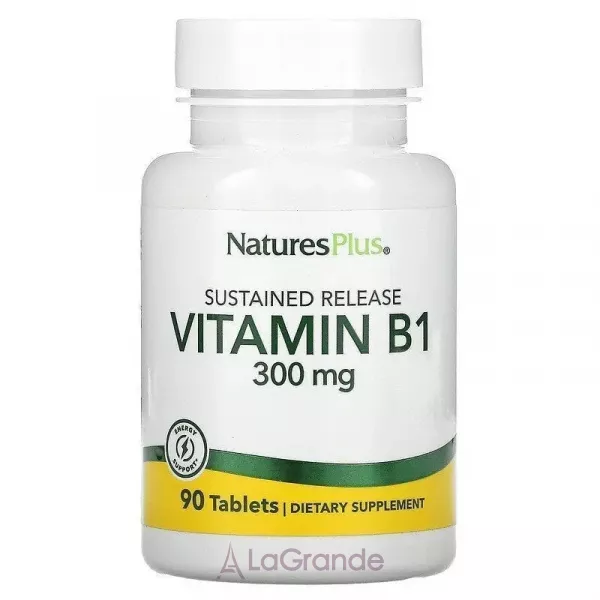 NaturesPlus Vitamin B1 300 mg ������� B1, 300 ��