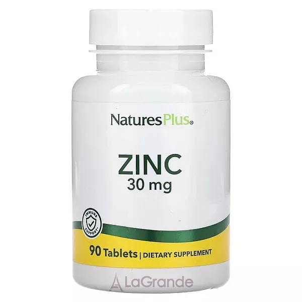 NaturesPlus Zinc 30 mg ����, 30 ��