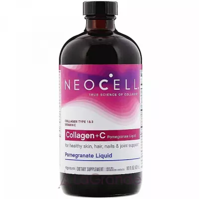 Neocell Collagen + C Pomegranate Liquid     C,   