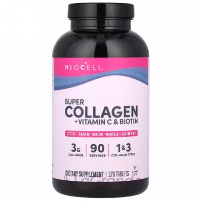 Neocell Super Collagen + Vitamin C & Biotin     C  