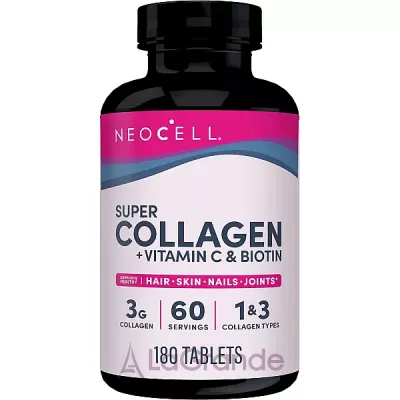 Neocell Super Collagen + Vitamin C & Biotin     C  