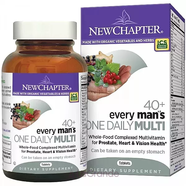 New Chapter 40+ Every Man's One Daily Multi ���������������� �������� ��� ������ 40+