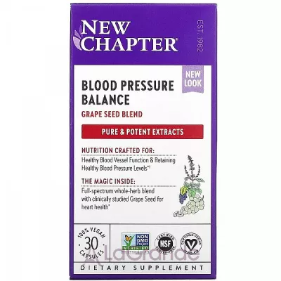 New Chapter Blood Pressure Balance   