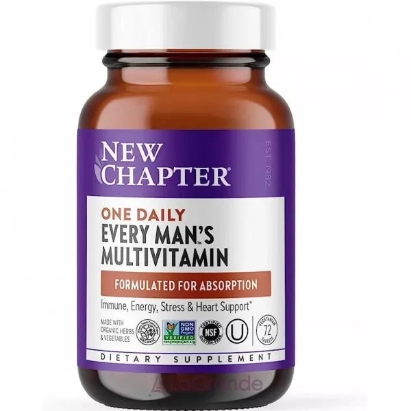 New Chapter Every Man's One Daily Multi �������������� ��� ������