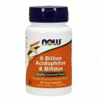 NOW Foods 8 Billion Acidophilus & Bifidus ��������� ��� ���������