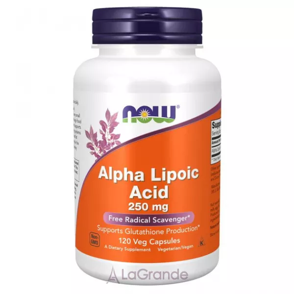 NOW Foods Alpha Lipoic Acid 250 mg ����� - ����� ������� 250 �� � ��������
