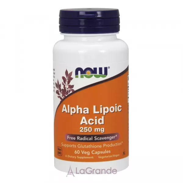 NOW Foods Alpha Lipoic Acid 250 mg ����� - ����� ������� 250 �� � ��������