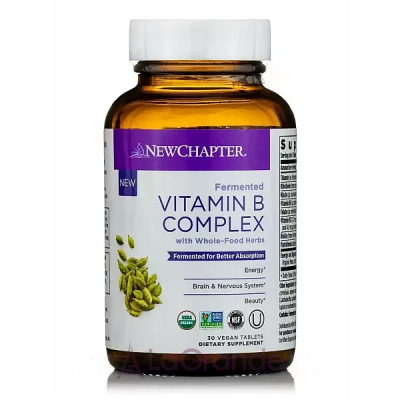 New Chapter Fermented Vitamin B Complex   B 