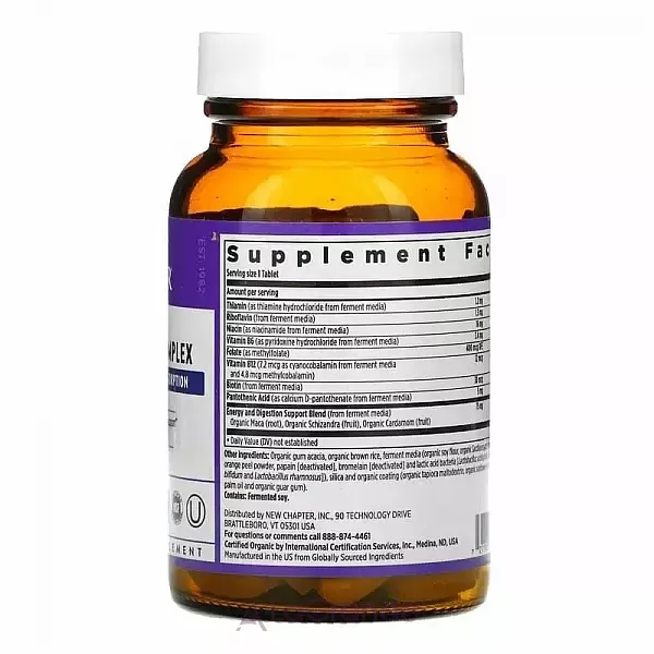 New Chapter Fermented Vitamin B Complex �������� ��������� B ����������������