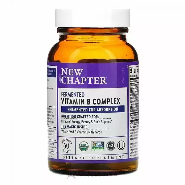 New Chapter Fermented Vitamin B Complex �������� ��������� B ����������������