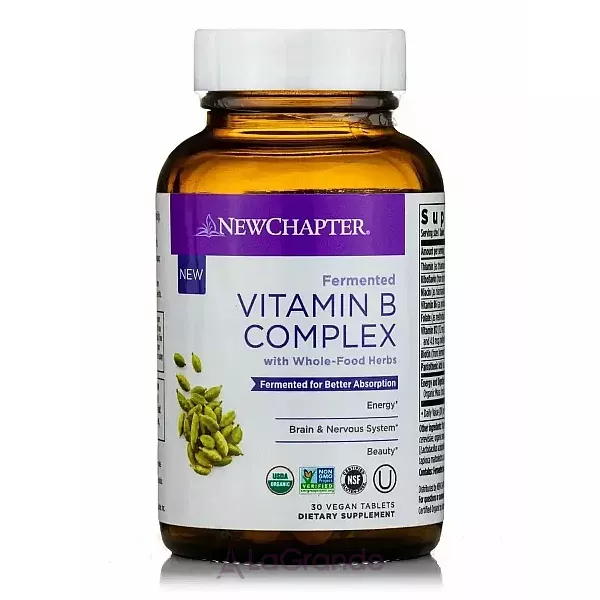 New Chapter Fermented Vitamin B Complex �������� ��������� B ����������������