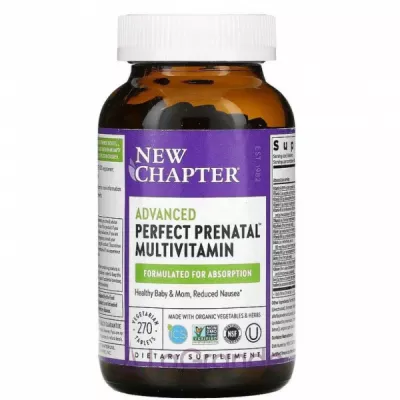 New Chapter Perfect Prenatal Multivitamin   