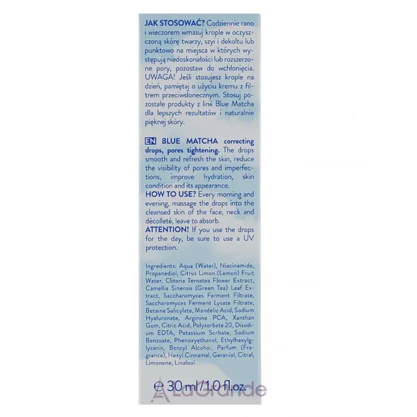 Bielenda Blue Matcha Blue Drops ����� ��� �������� ��� ��� �������