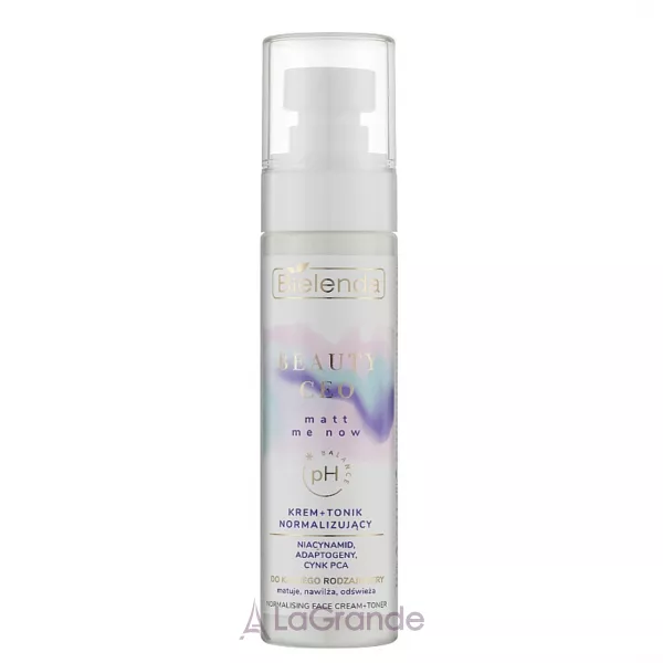 Bielenda Beauty CEO Matt Me Now Normalising Face Cream-Toner ������������� ����-����� ��� ����