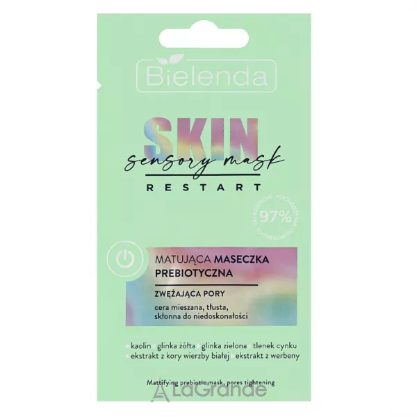 Bielenda Skin Restart Sensory Mattifying Prebiotic Mask ���������� ����� ��� ���� � ������������ (�������)
