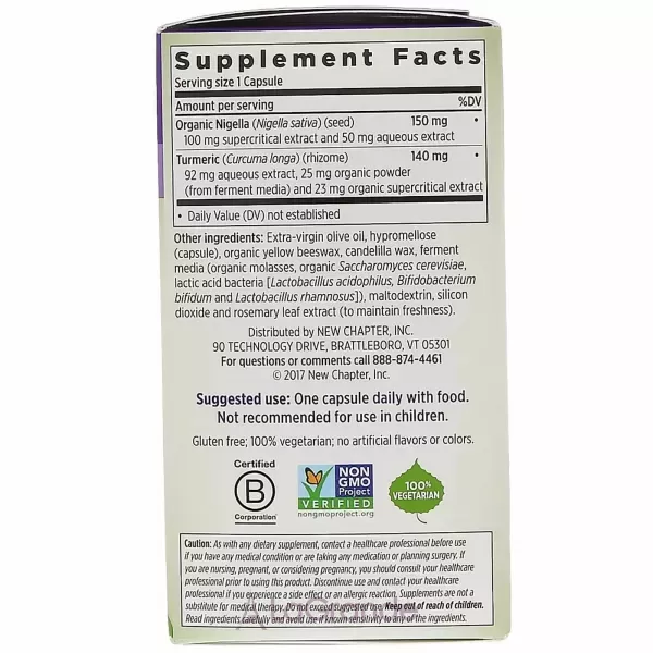 New Chapter Golden Black Seed with Turmeric ������� 
