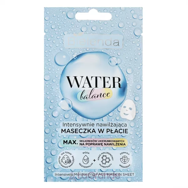Bielenda Water Balance Moisturizing Face Mask In Sheet �������� ����� ��� ����