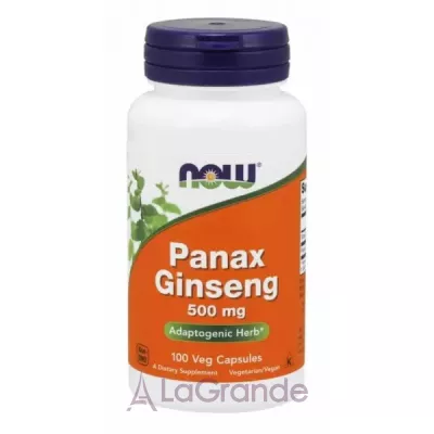 NOW Foods Panax Ginseng   , 500 