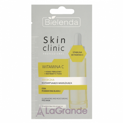 Bielenda Skin Clinic Professional Vitamin C Illuminating and Moisturizing Mask      